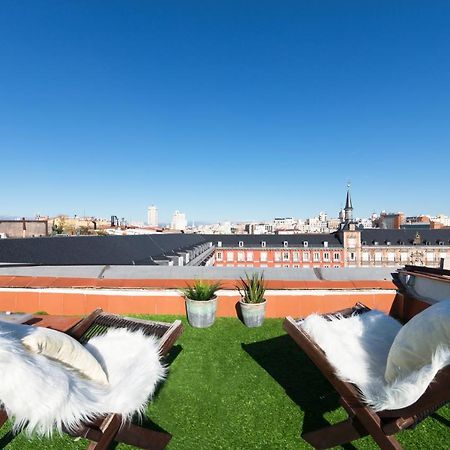 Historic Penthouse Plaza Mayor In มาดริด ภายนอก รูปภาพ