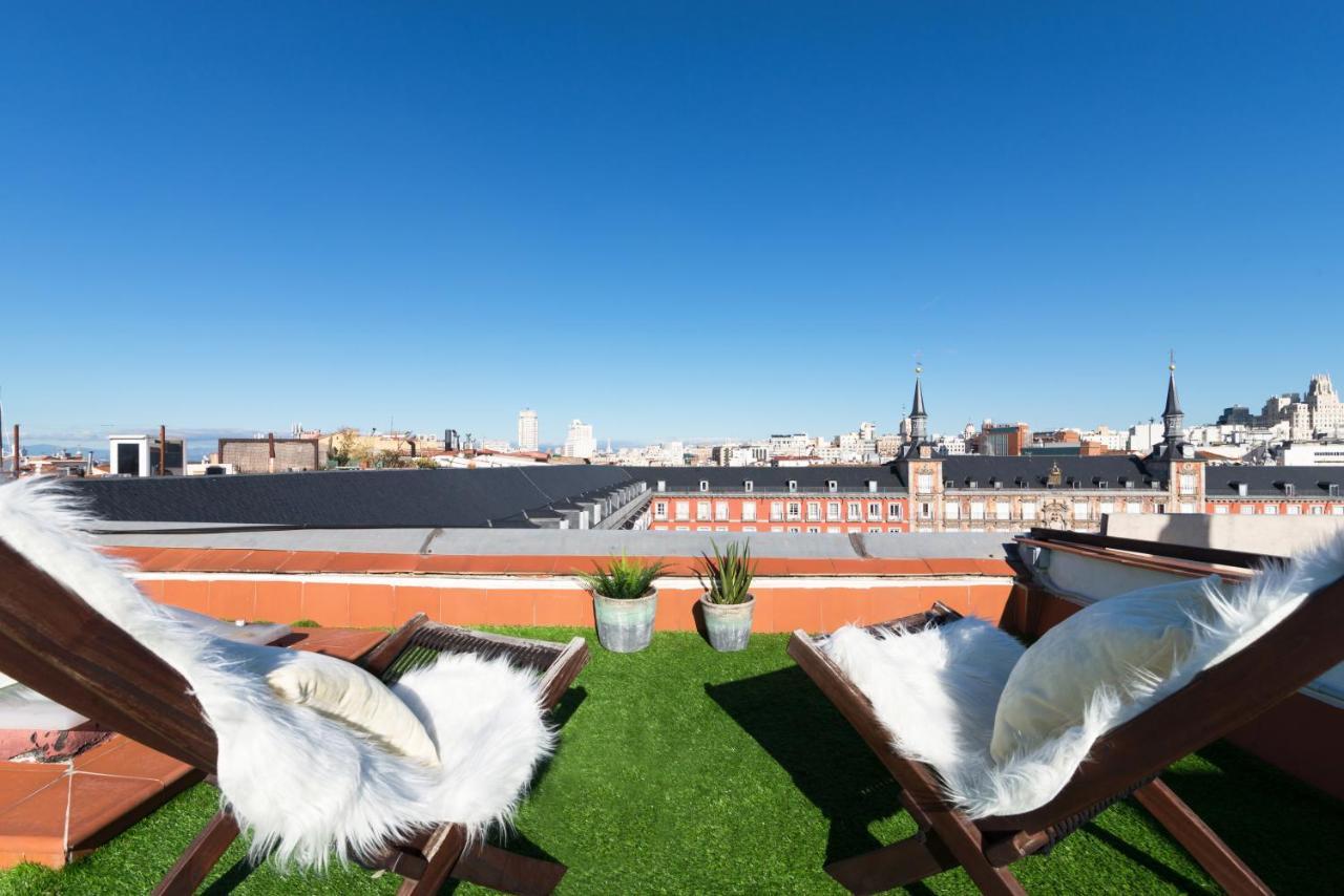 Historic Penthouse Plaza Mayor In มาดริด ภายนอก รูปภาพ