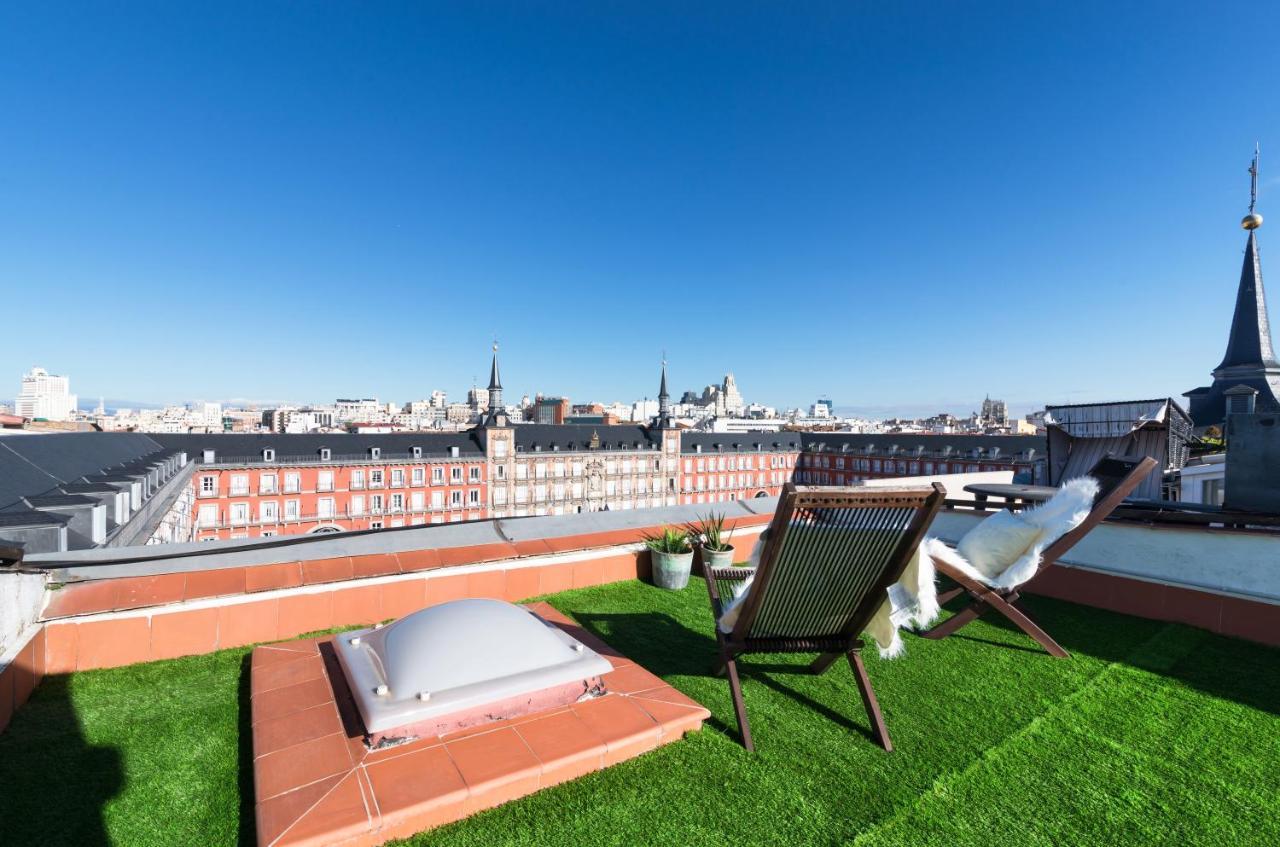 Historic Penthouse Plaza Mayor In มาดริด ภายนอก รูปภาพ